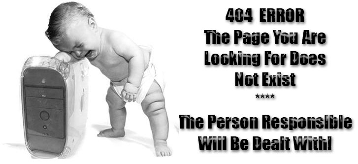 404 Error Message